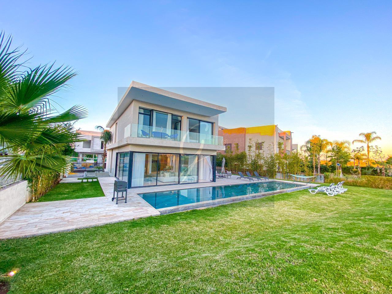 Villa Contemporaine Isolée Front Golf