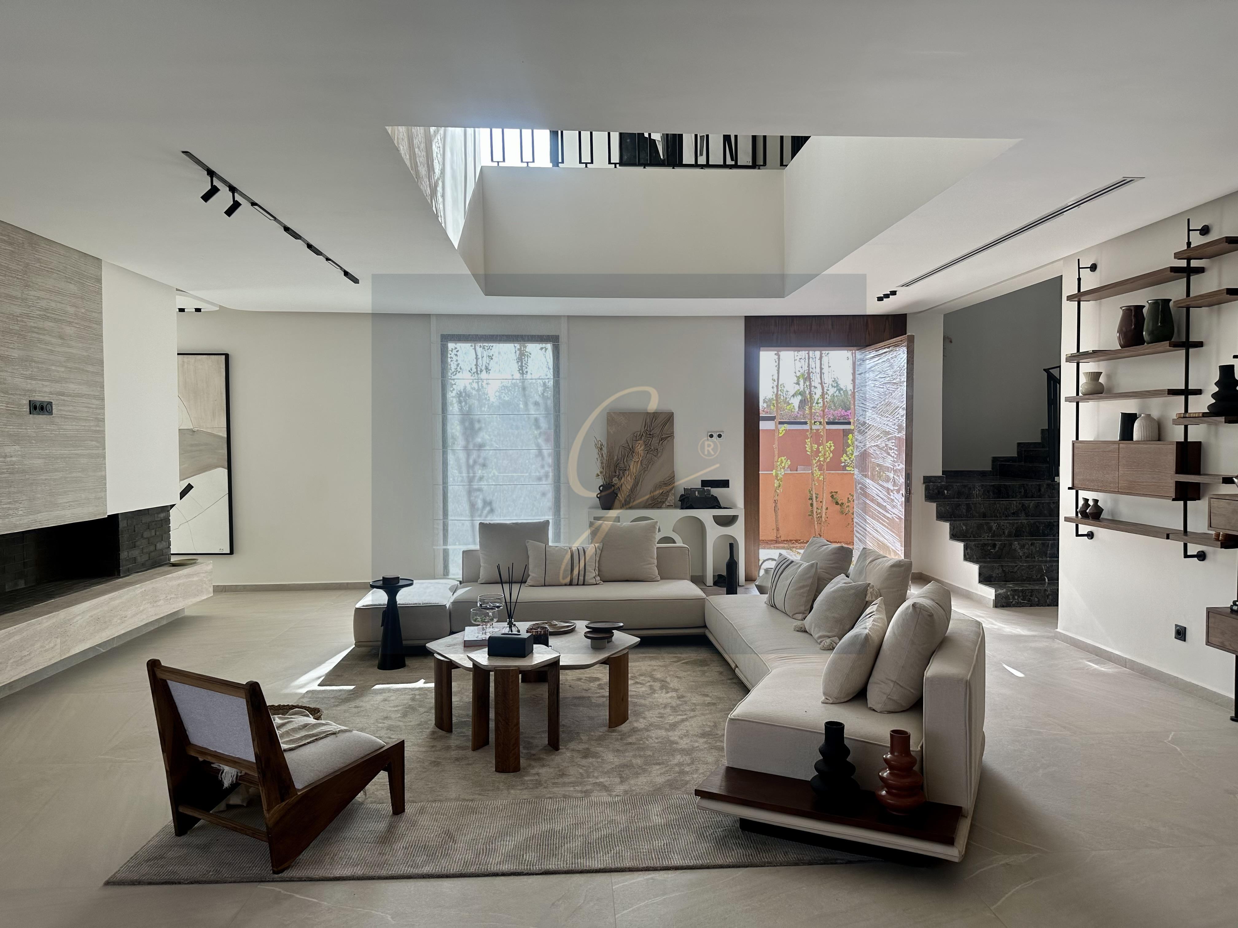 Villa Isolée Contemporaine unique Marrakech — 2