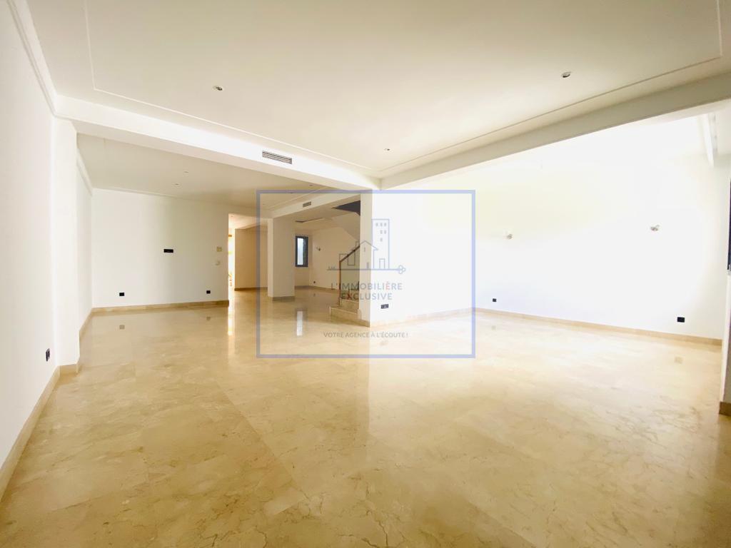 BOUSKOURA-VILLE VERTE-LOCATION-VILLA-VIDE-PISCINE- — 2