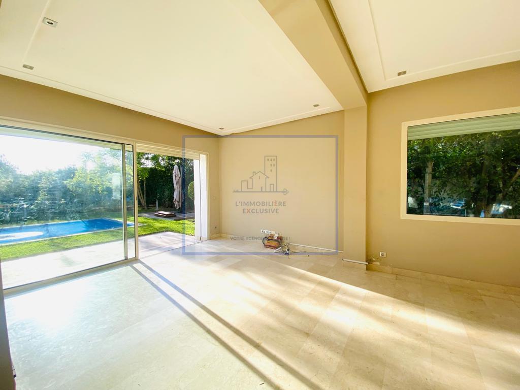 BOUSKOURA-LOCATION-VILLA-PISCINE-JARDIN — 4