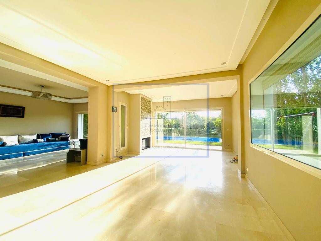 BOUSKOURA-LOCATION-VILLA-PISCINE-JARDIN — 3