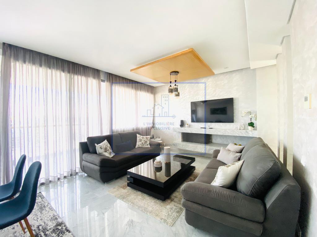BOUSKOURA-VILLE VERTE-LOCATION-APPARTEMENT-TERRASSE. — 2
