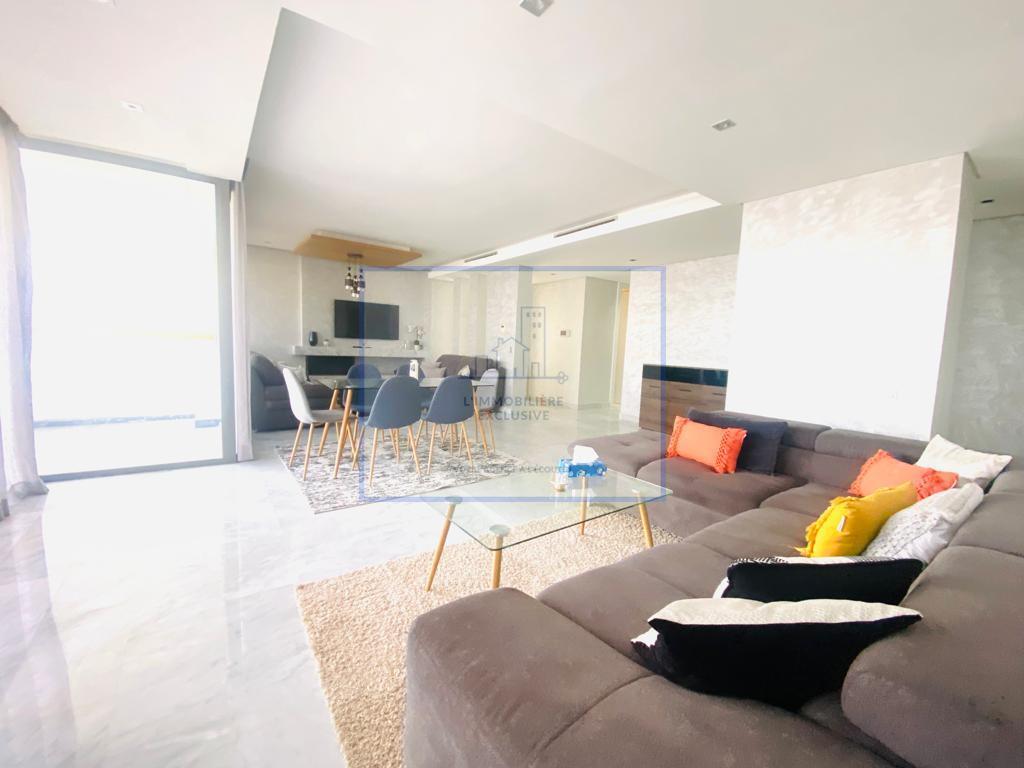 BOUSKOURA-VILLE VERTE-LOCATION-APPARTEMENT-TERRASSE. — 3
