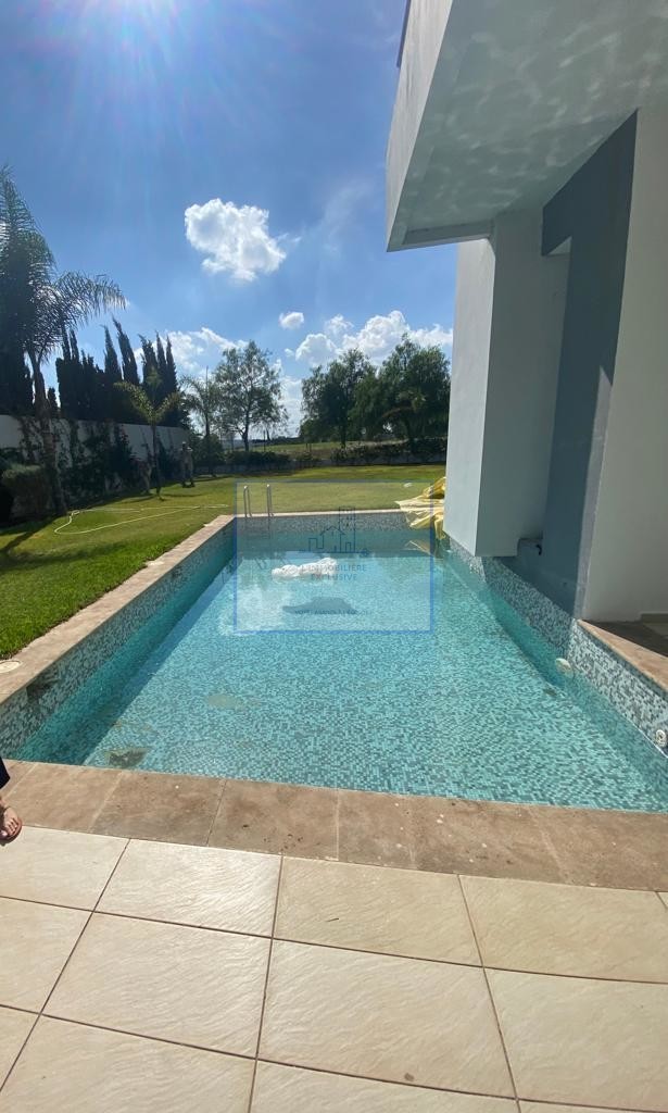 BOUSKOURA-LOCATION-VILLA-JARDIN-PISCINE — 4