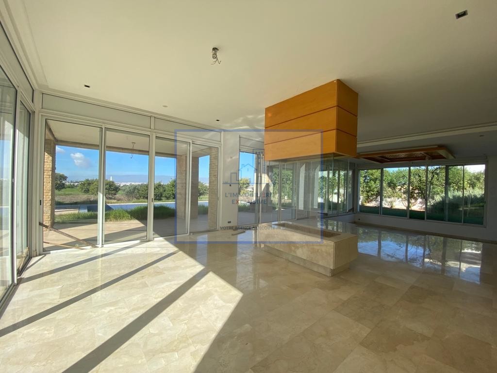 BOUSKOURA FRONT GOLF-LOCATION-VILLA-JARDIN-PISCINE — 2