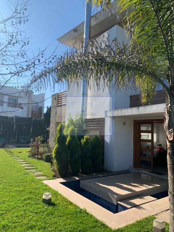 BOUSKOURA-CASABLANCA-LOCATION-VILLA-MEUBLE- 4 CHAMBRES — 2