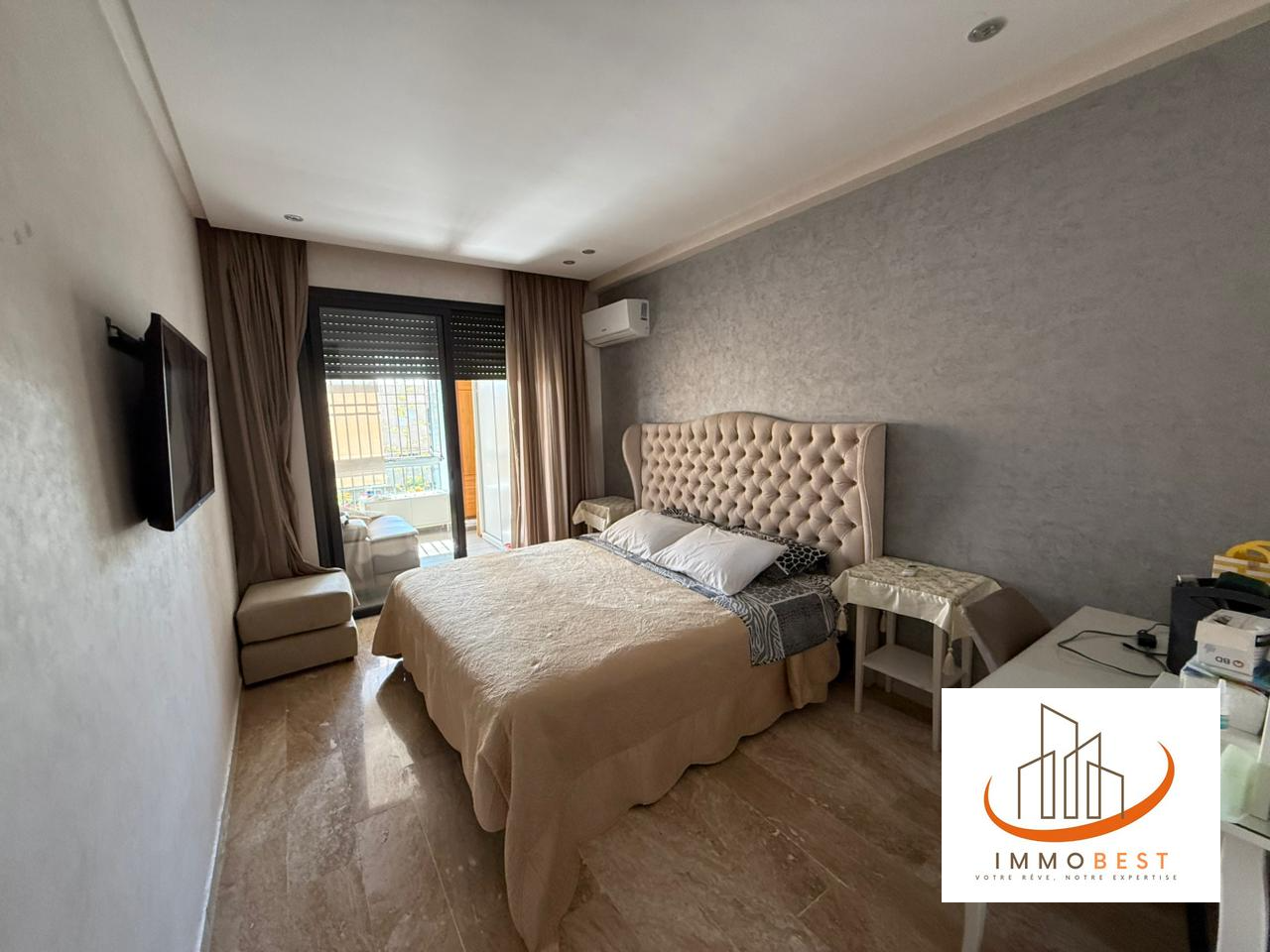 Dar Bouazza, location d'un bel appartement, meublé 2 CH — 5