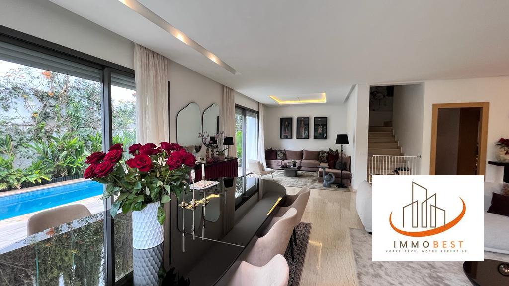 Dar Bouazza, Vente d’une jolie villa D’angle VIDE 3 CH — 2
