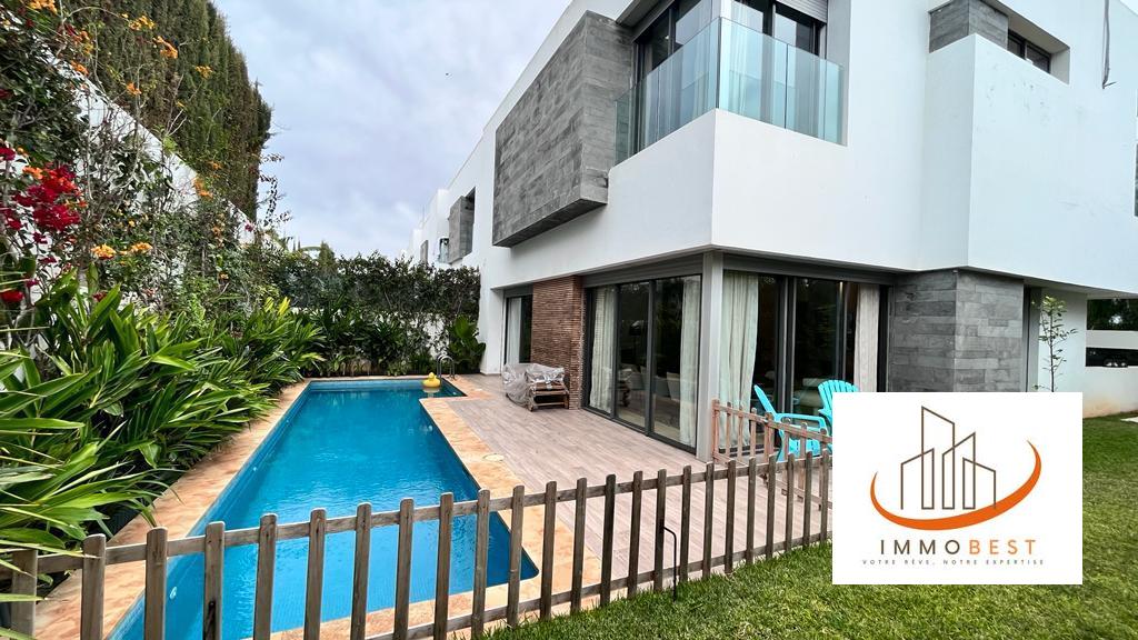 Dar Bouazza, Vente d’une jolie villa D’angle VIDE 3 CH