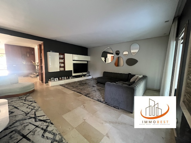 Bouskoura, belle villa bande en vente à Prestigia 4 CH — 2