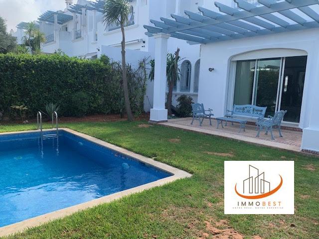 Ain Diab, villa meublée en location, 4CH — 3