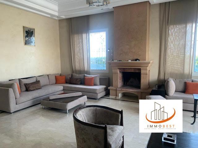 Ain Diab, villa meublée en location, 4CH — 5