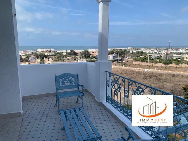 Ain Diab, villa meublée en location, 4CH — 2