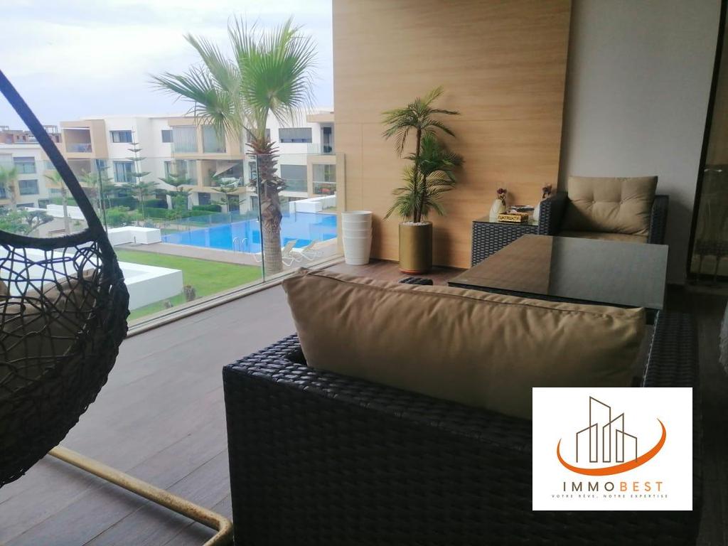 Dar bouazza, vente d’un bel appartement 3 ch — 2