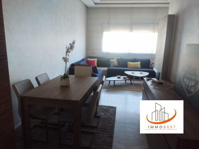 Ain Diab, Bourgogne ouest Très bel appartement meublé en location 2 CH — 2