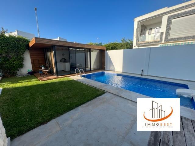 Dar Bouazza, très belle villa refaite à neuf en VENTE 3 CH