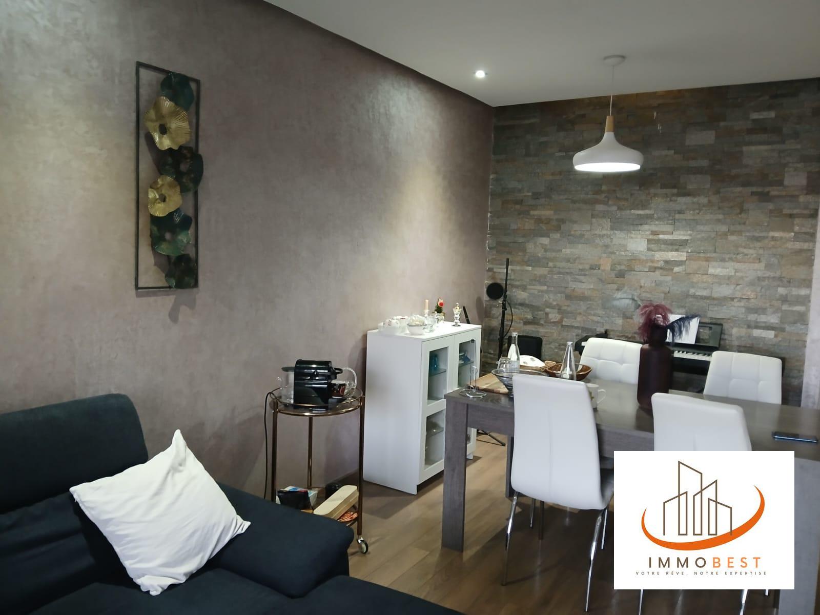 Bouskoura, location appartement rez de jardin à Prestigia, MEUBLE 2 CH — 3
