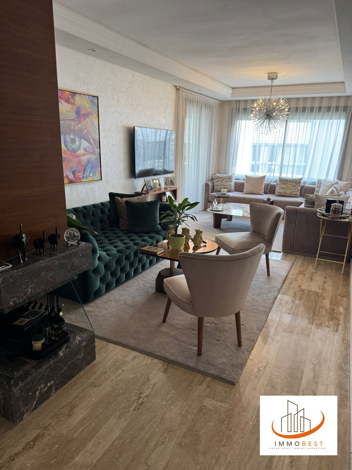 Dar Bouazza bel appartement en vente 2 CH — 3
