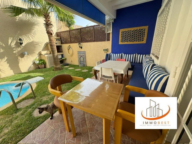 Joli Villa à vendre à Dar Bouazza, tamaris, 2 façades 3 CH