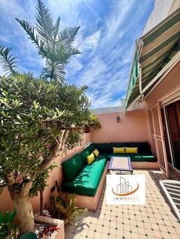 Racine, location d’un très bel Appartement meublé avec TERRASSE 1 CH
