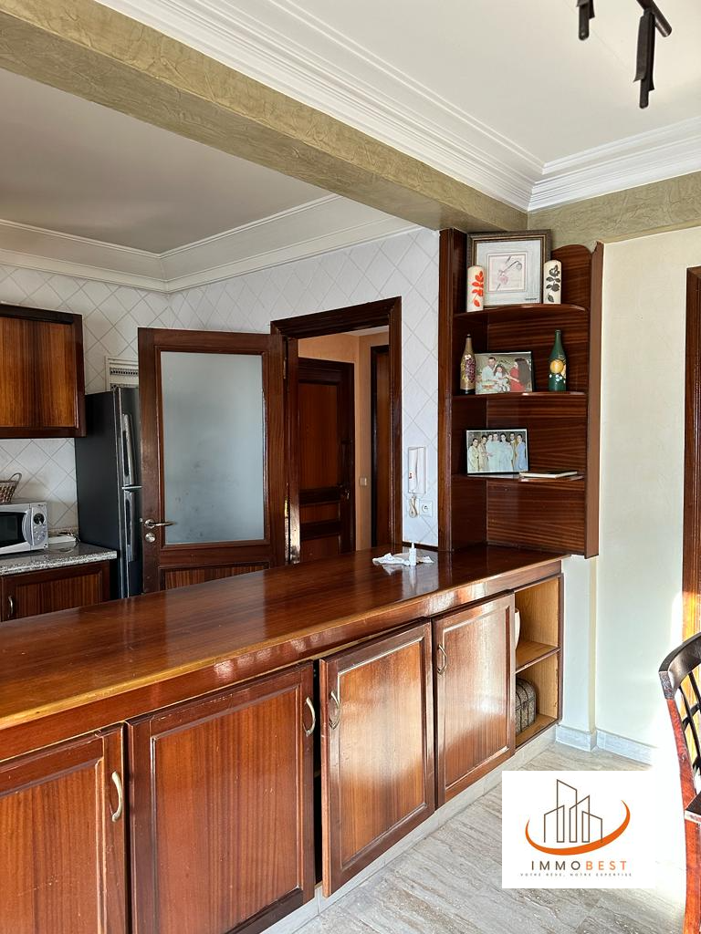 Bd Ziraoui, Appartement meublé en location à côté du lycée lyautey 2 CH — 6