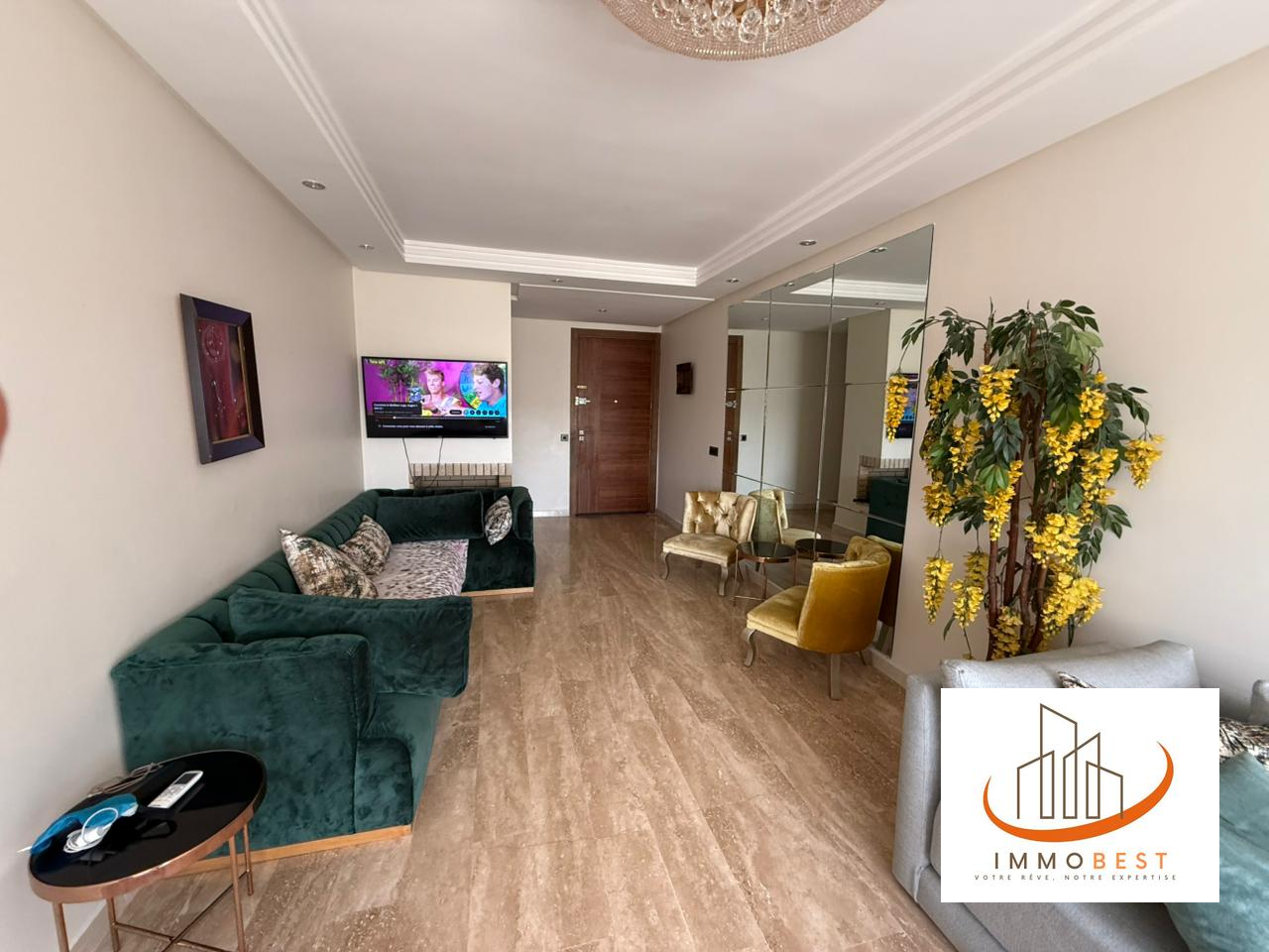 Dar Bouazza, location d'un bel appartement, meublé 2 CH — 6