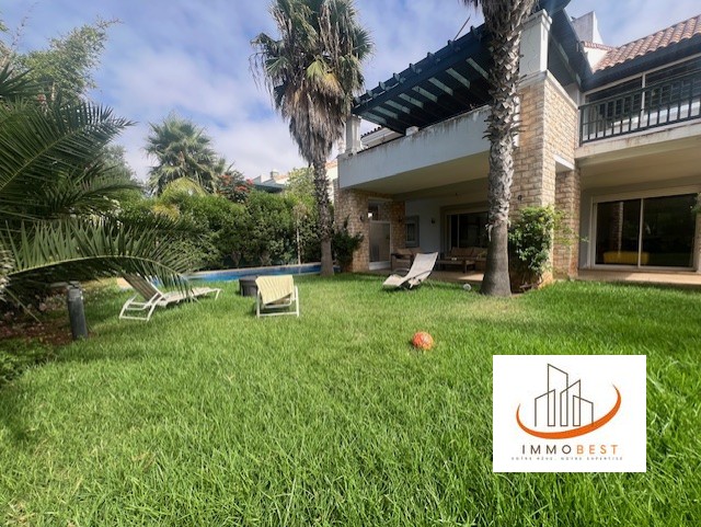 Dar bouazza, Superbe villa en location Meublée 5 CH — 4