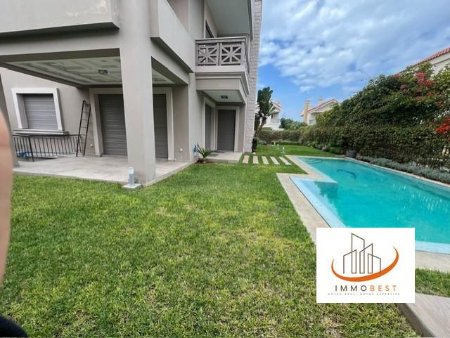 Dar bouazza, belle Villa en location VIDE 4 CH
