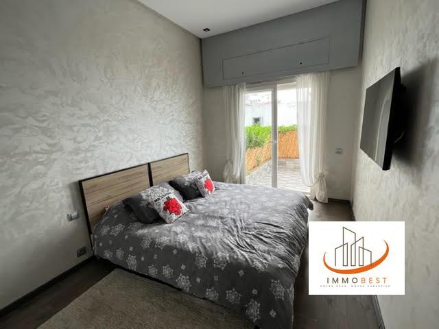 Dar bouazza, superbe appartement refait à neuf, Meublé, en location 2 CH — 4