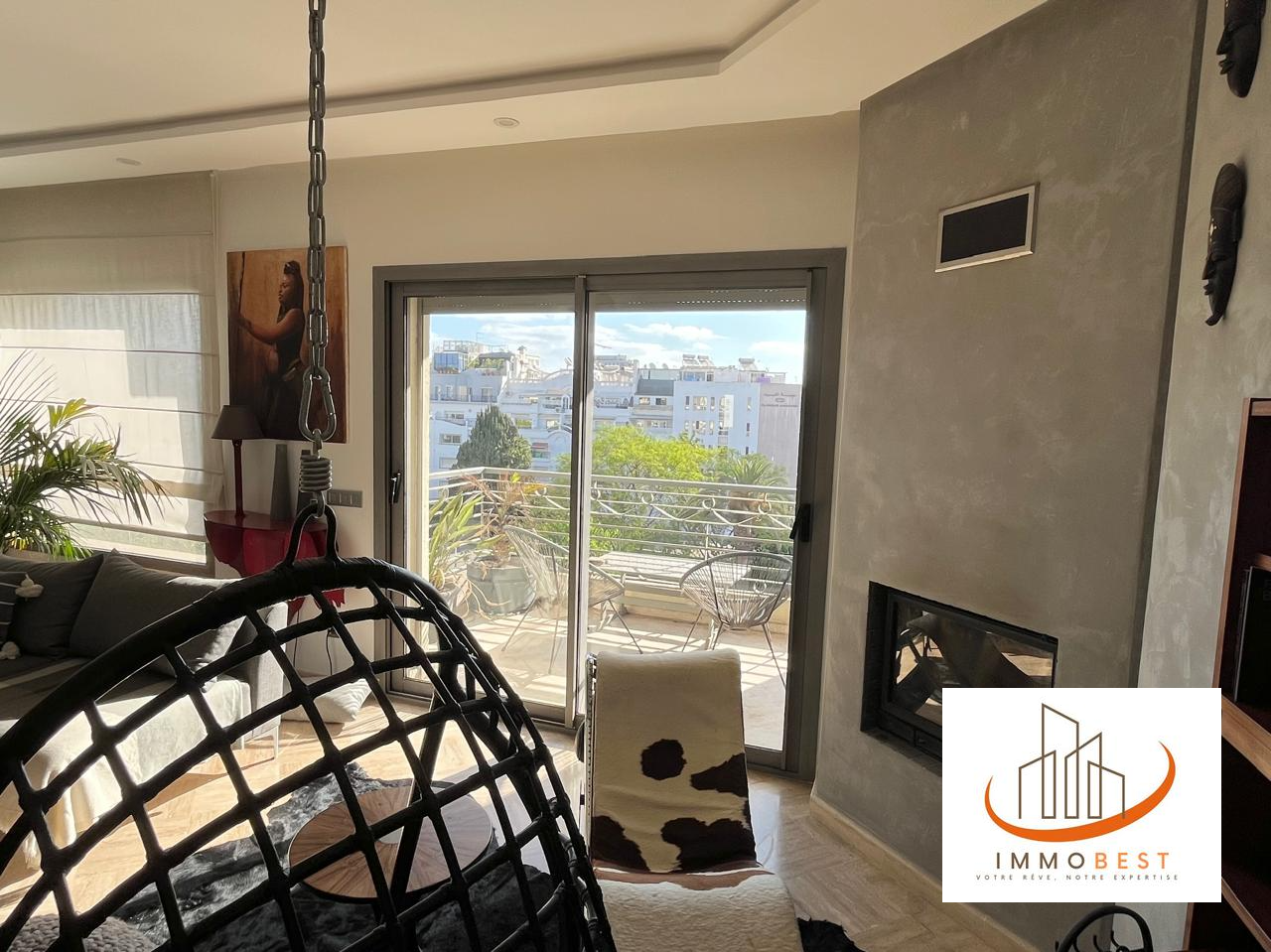 Très bel appartement en location VIDE ou MEUBLE sur Bir Anzarane 3 CH — 4