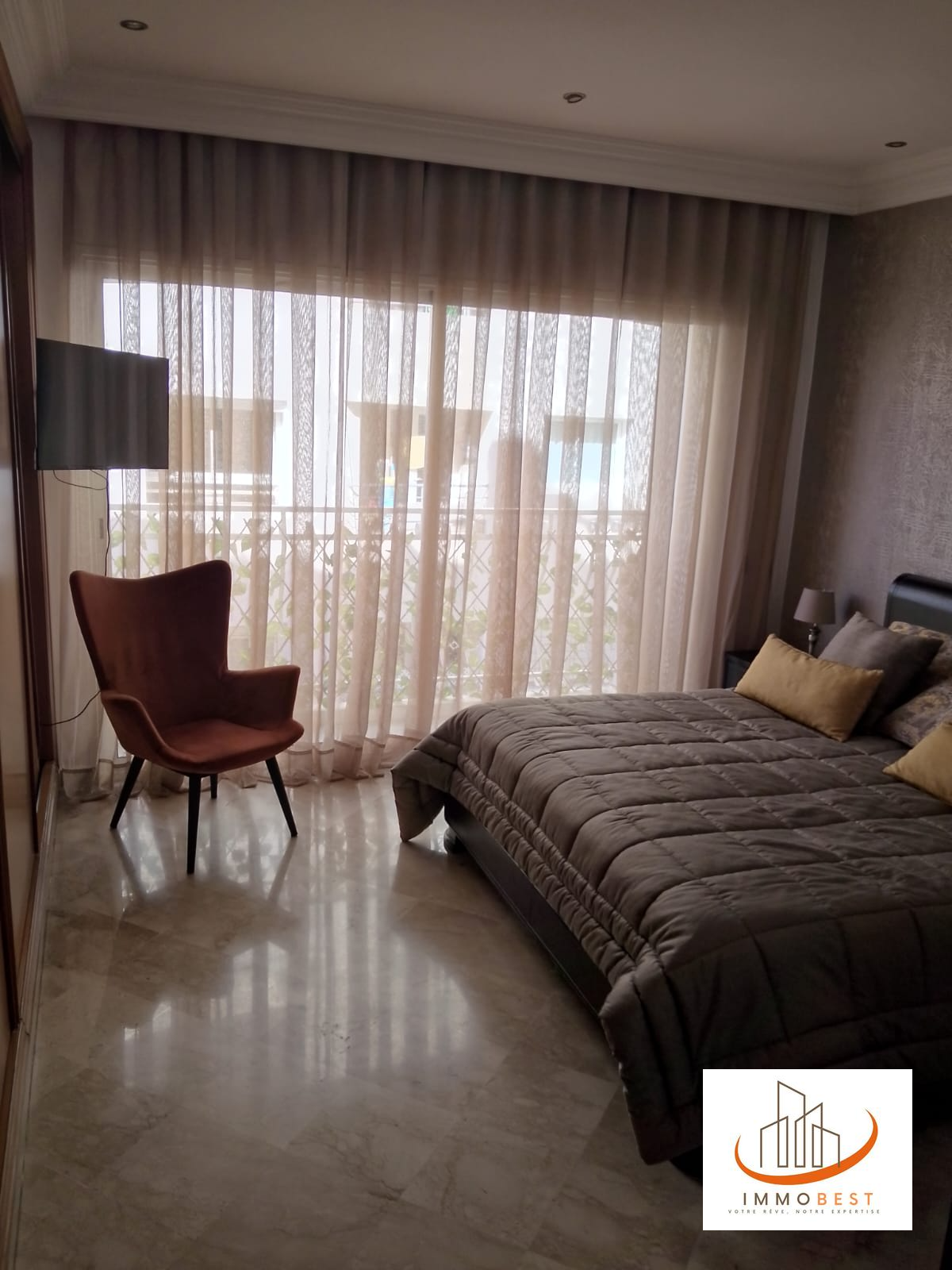 Maarif extension, appartement en vente+TERRASSE 3 CH — 5