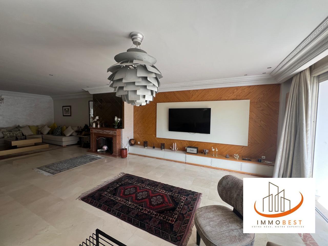 Ain diab, location d’un bel appartement meublé 3 CH — 3