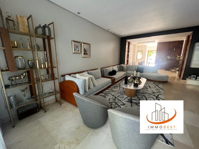 Bouskoura, belle villa bande en vente à Prestigia 3 CH — 2