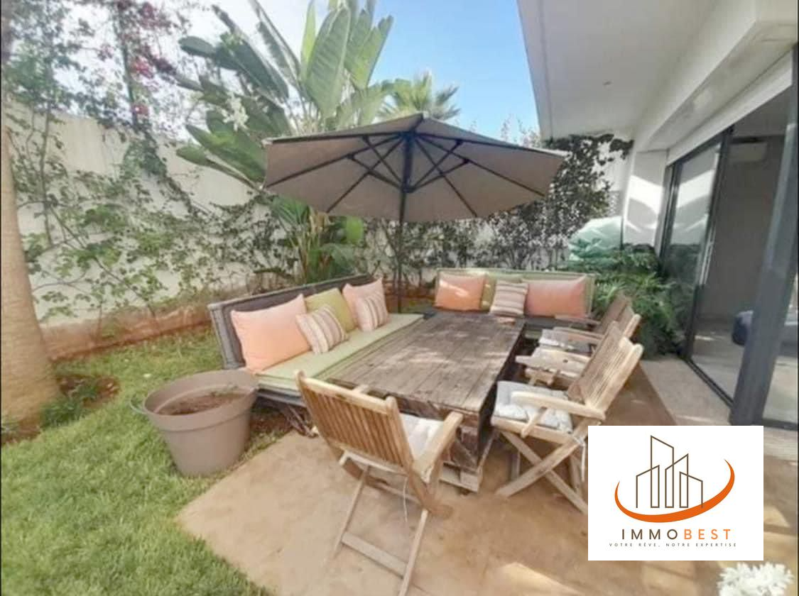 D.BOUAZZA VENTE d'un appartement Rez de jardin 2 CH