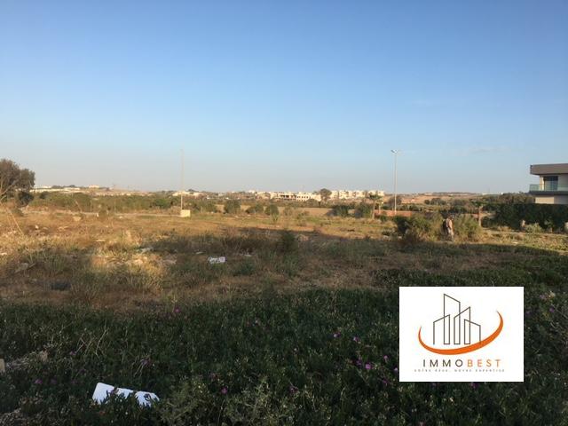 2 Lots de Terrains titrés zone Villa en vente à Dar Bouazza coté route d’Azemmour 375 m² + 422