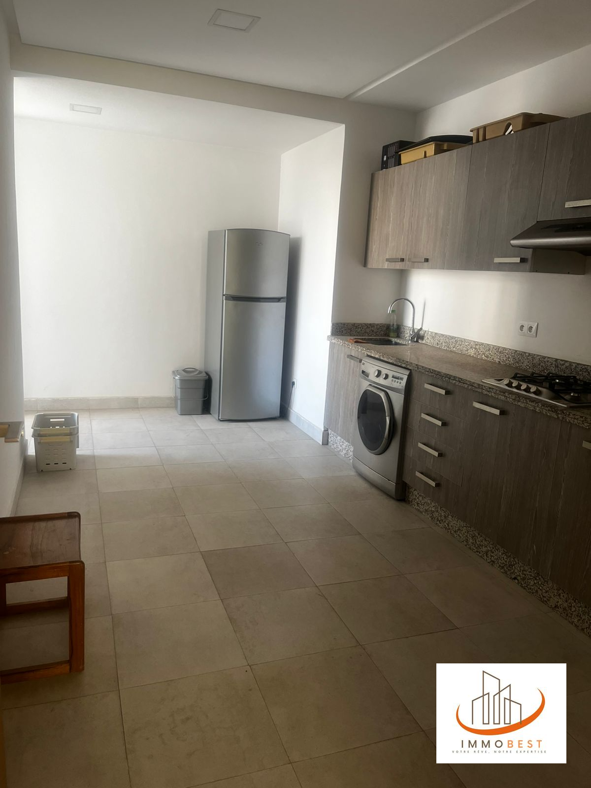 Palmier, Appartement en location vide, 3 CH — 3