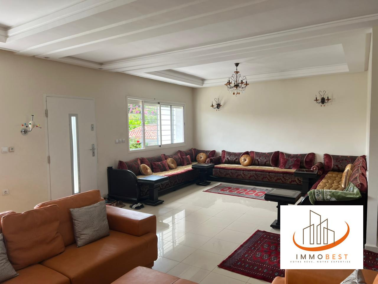 Lots Moutawakil, villa meublée en location, 3 CH — 2