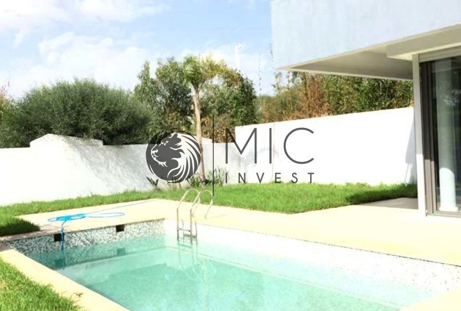 RARE VILLA NEUVE DE 376 M² SUR 504 M² AVEC 4 SUITES ET PISCINE