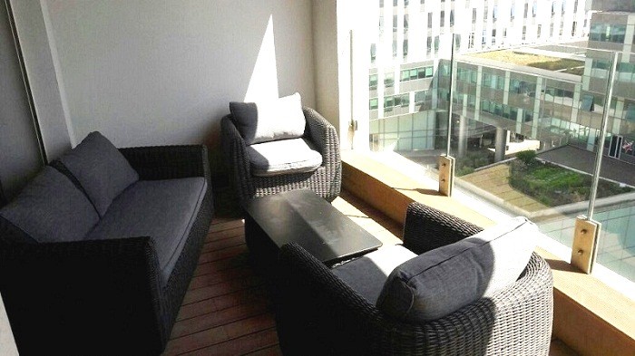 Bel Appartement 110 m² meublé à louer, Marina, Casablanca