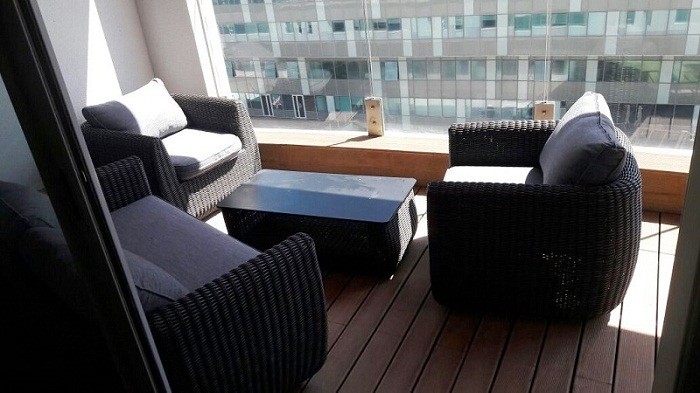 Bel Appartement 110 m² meublé à louer, Marina, Casablanca — 2