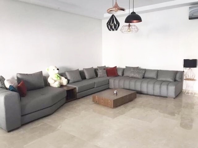 Très beau rez de jardin meublé 220 m² Dar Bouazza — 3
