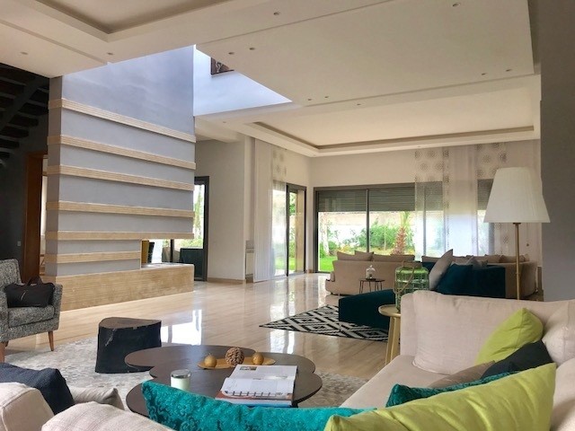 Sublime Villa 469 m² à louer (VIDE), Ain Diab, Casablanca