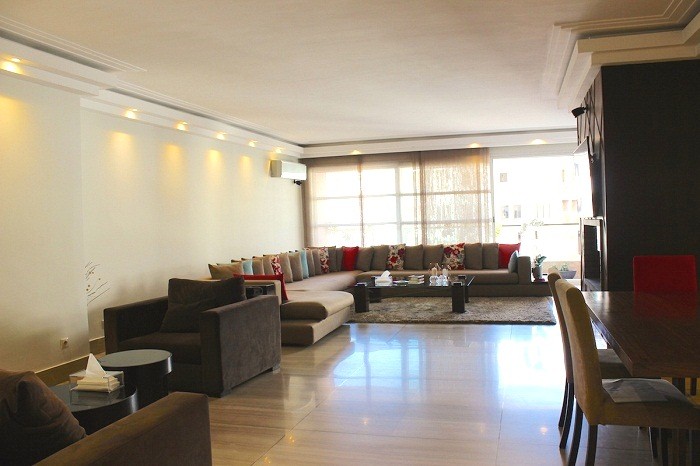 Bel Appartement 228 m² à vendre, Triangle d'Or, Casablanca