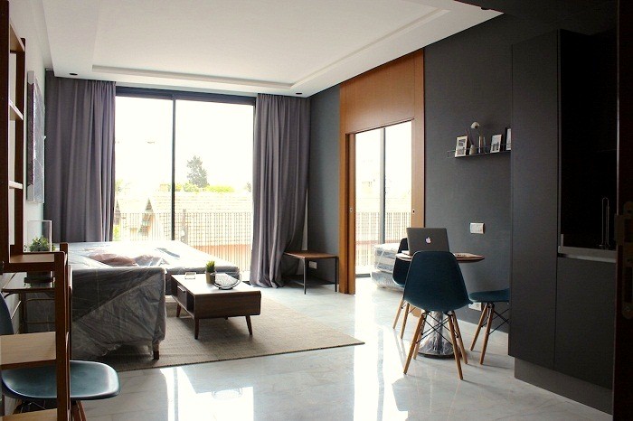 Studio 38 m² avec balcon sans vis à vis à vendre à la Ferme Bretonne