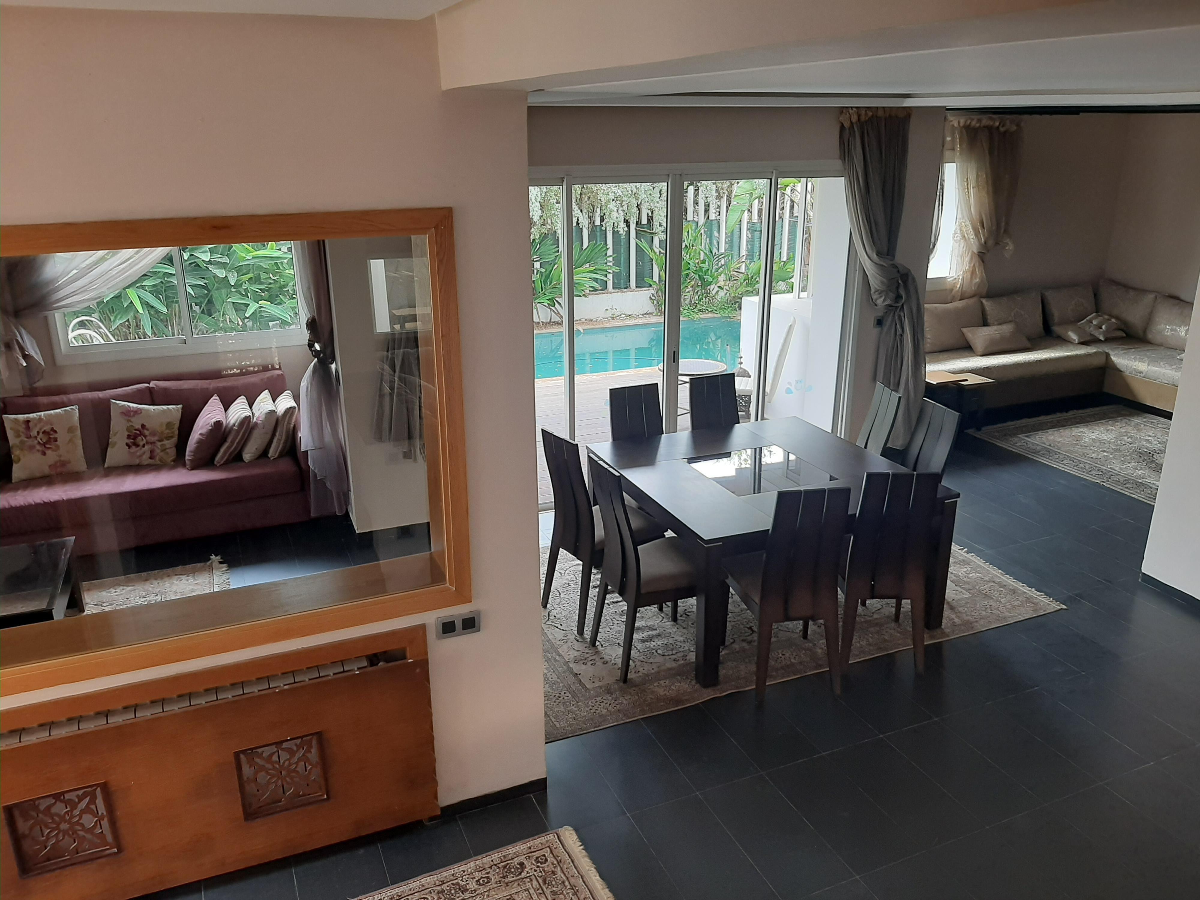 Très belle villa meublée à 2mn de la plage de Skhirat — 4