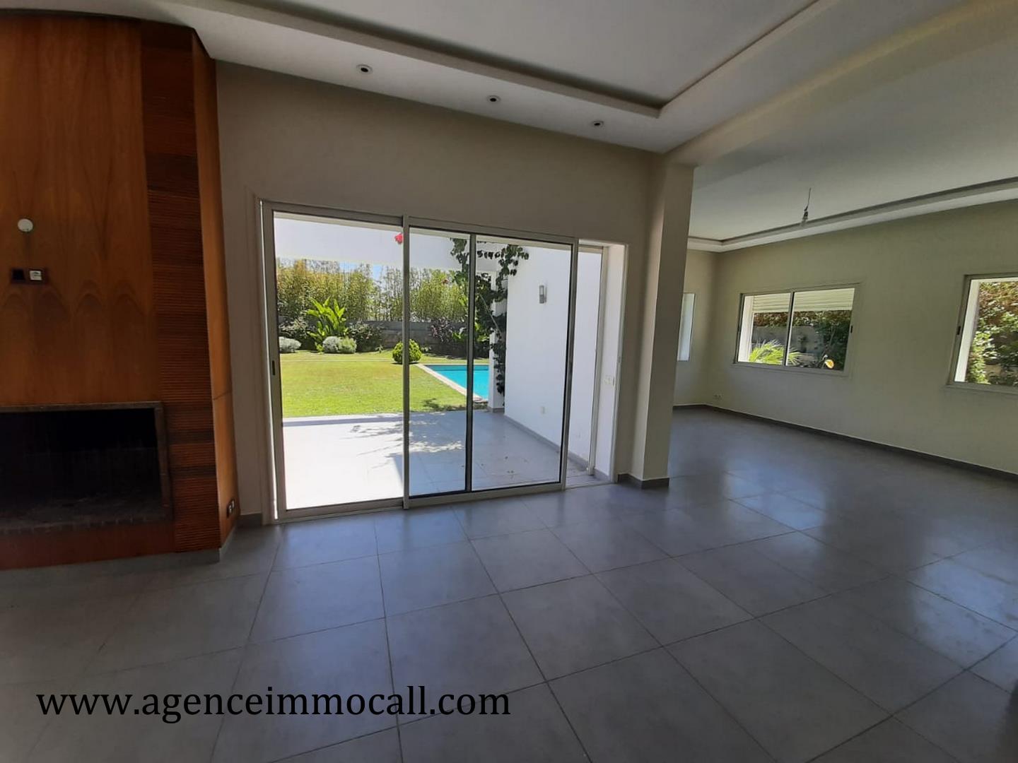 Villa à louer au quartier SOUISSI-Rabat — 3