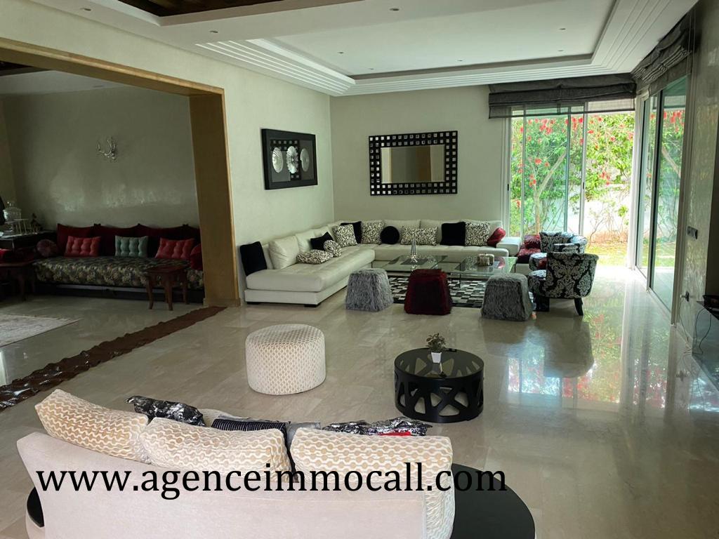 Villa Meublé en location à Hay Riad — 6