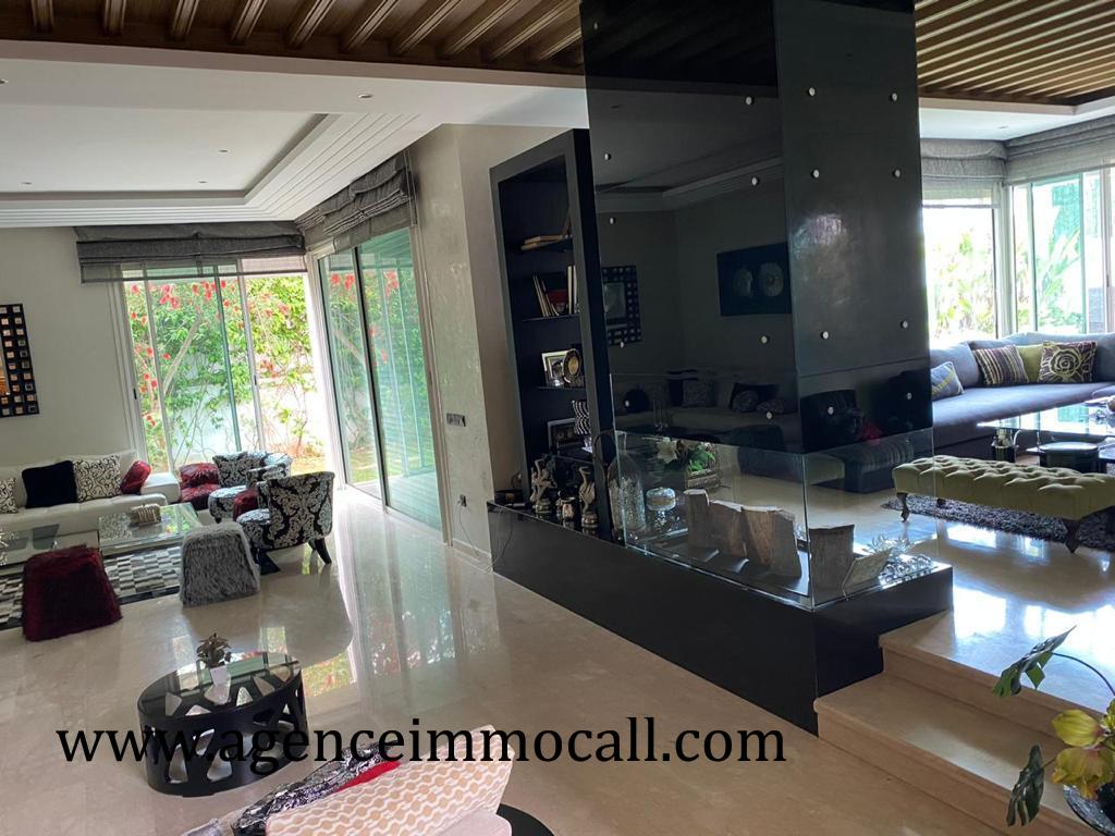 Villa Meublé en location à Hay Riad — 5