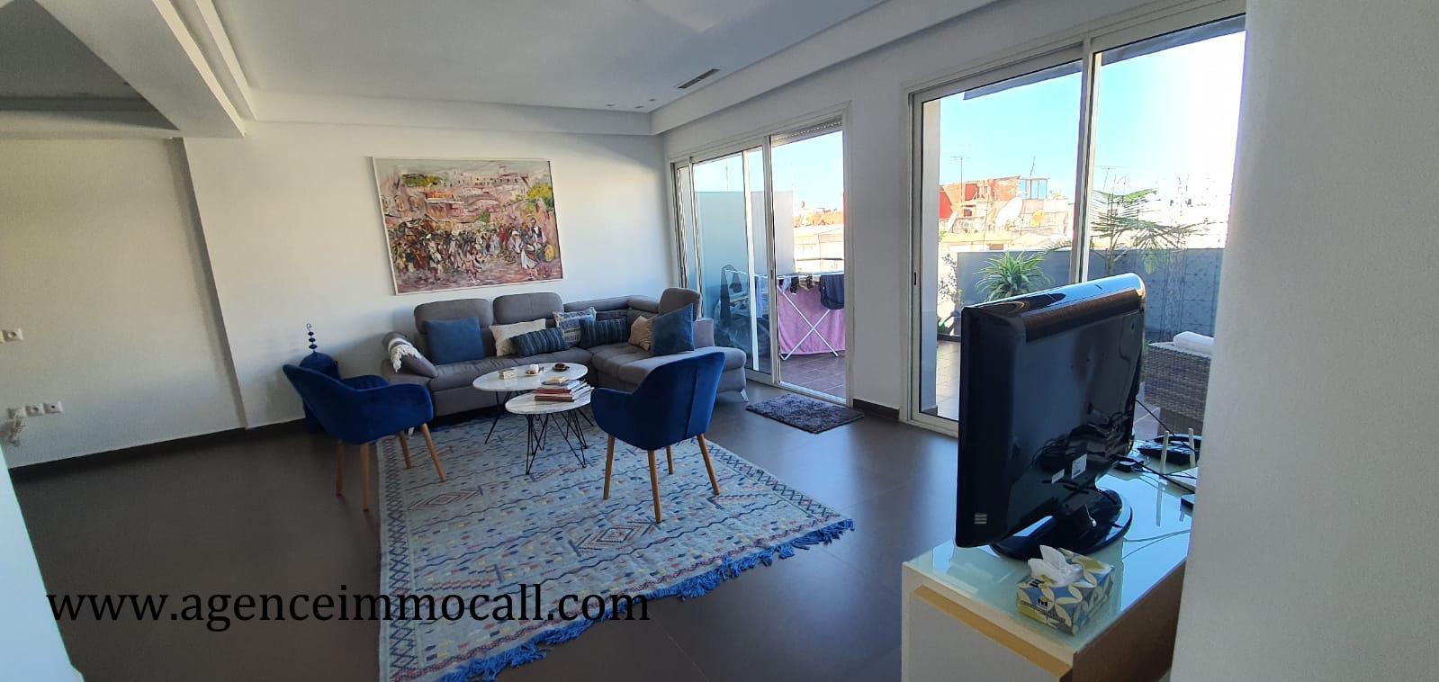 Appartement meublé en location à Agdal
