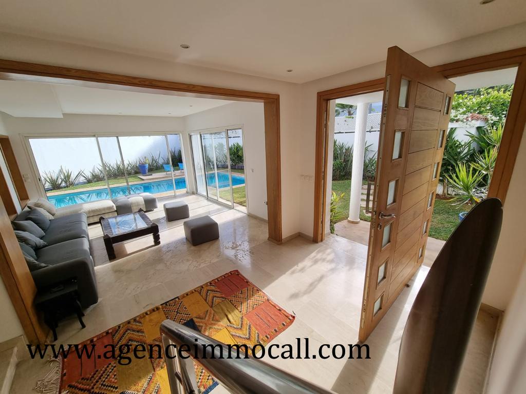 Villa à louer au quartier Harhoura-Rabat — 6